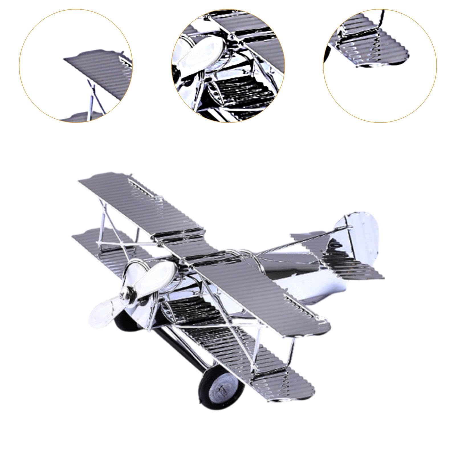 ルイ・ヴィトン(非売品) 組み立て式飛行機模型 Amazon | Generic 小型複葉機モデル飛行機模型金属飛行機模型ダイ